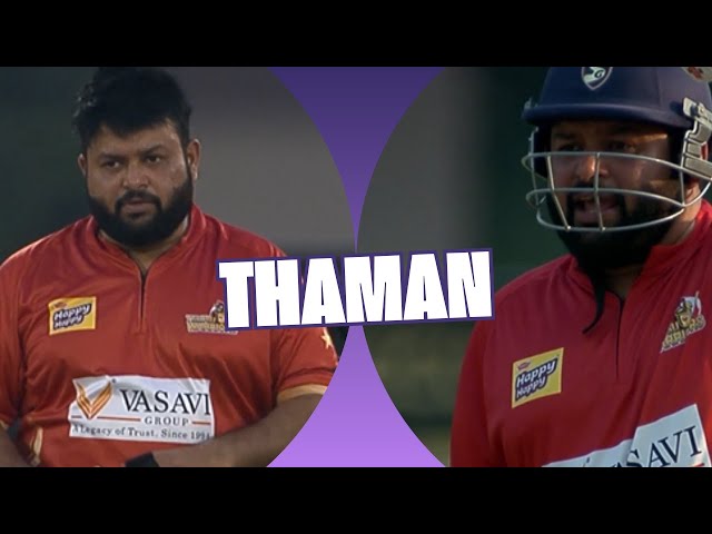 Thaman’s Unstoppable Batting & Bowling Performance vs Kerala Strikers | CCL Highlights