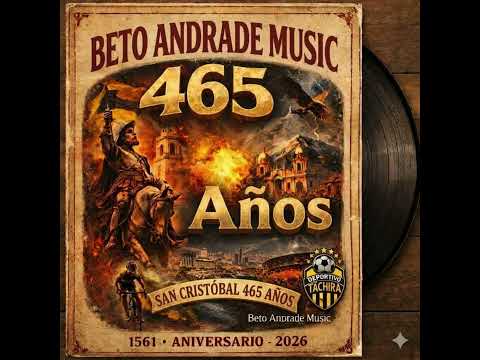 "San Cristobal 465 Años".Letra:Alberto Andrade/Beto Andrade Music. 