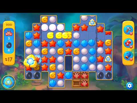 Fishdom Easy Level 9081 (with Double Lightning Booster) @choraelmin