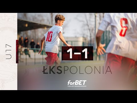 CLJ U17: ŁKS Łódź - Polonia Warszawa 1:1 | SKRÓT MECZU