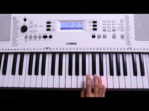 Yamaha EZ-300 Song playback & lesson