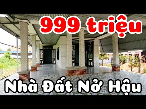 Bán nhà 226m2 đường nhựa nở hậu giá 999 triệu ở Phước Thạnh Tây Ninh cách TPHCM 50km
