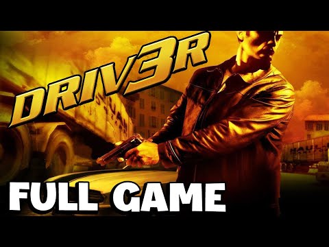 Driver 3 walkthrough【FULL GAME】| Longplay