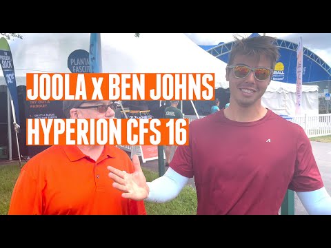 JOOLA Ben Johns Hyperion CFS 16 Graphite Paddle | Fast, Free Shipping!