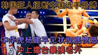 MMA 經典對決！楊建平化身 “中華虎”，擊敗韓國選手展風采#拳擊 #boxing