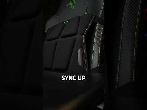 Feel your game like never before with the #razer Freyja Haptics gaming cushion #freyja #gaming