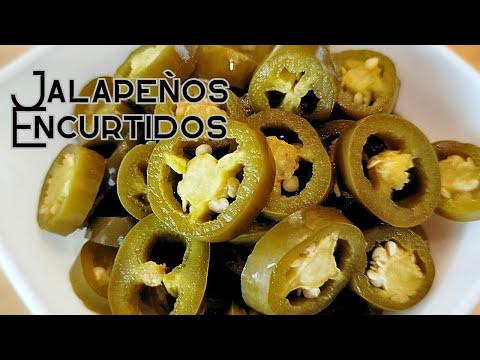 Cómo hacer JALAPEÑOS EN CONSERVA 🌶️ Conserva picante!!! | Libro de Recetas |
