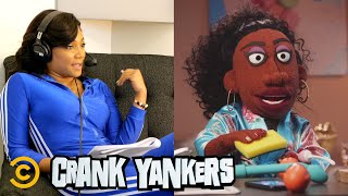 Tiffany Haddish Records a Prank Call - Crank Yankers