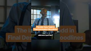 The late Tony Todd reprises his role as William Bludworth in Final Destination Bloodlines. #tonytodd