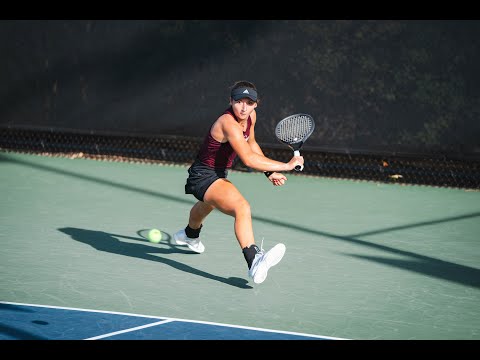 Mary Stoiana (TAMU) vs Ange Oby Kajuru (OKST) - 2023 ITA All-American Championships
