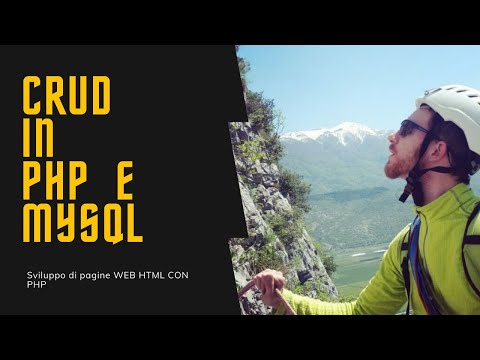 Operazioni di base tabella db: CRUD PHP MYSQLI - Create Read Update Delete