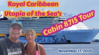 Royal Caribbean Utopia of the Sea's Cabin 8715 Tour