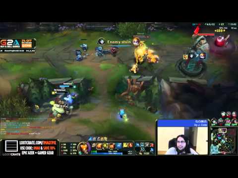 Imaqtpie - Jhin and Bard Teamwork - League of Legends