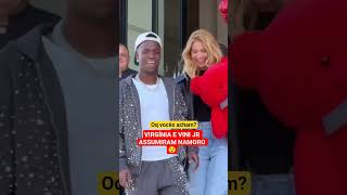 Oq acham desse casal? 🤩 #viral #shorts #virginia #vinijr #zefelipe #mariaflor #neymar #anacastela