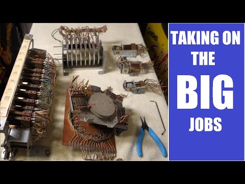 Adjusting large relay leaf switch stacks - it's easy once you know how.