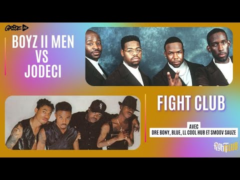 Fight Club « Boyz II M’en vs Jodeci » avec Dre Bonny, LL Cool Hub, Blue et Smoov Sauze.