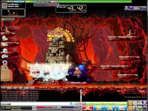GMS MapleStory - Lv 200 Demon Slayer Normal Zakum Solo