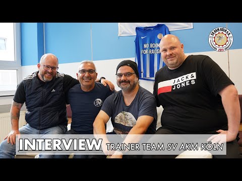 Interview  Trainer Team SV AKM Köln SVEN TULLIUS und sein Assistent MANUEL VAN OUWERKERK