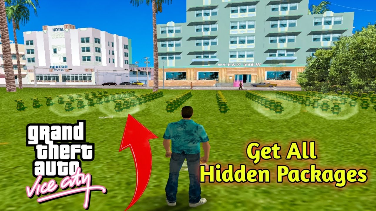 Get 100 Hidden Packages 2 GTA Vice City