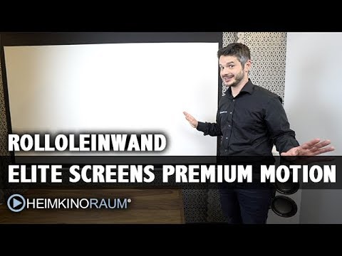 Elite Screens Premium Motion manuelle Rolloleinwand im Test