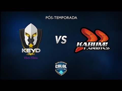 CBLOL Pós-Temporada 2015 - KEYD x KBM - Semi (J1)