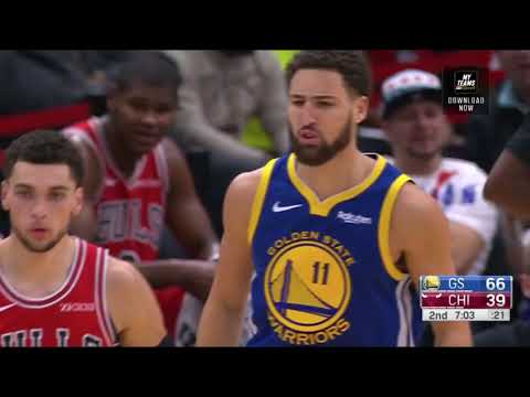 Klay Thompson - All 14 three pointers from his record-breaking performance