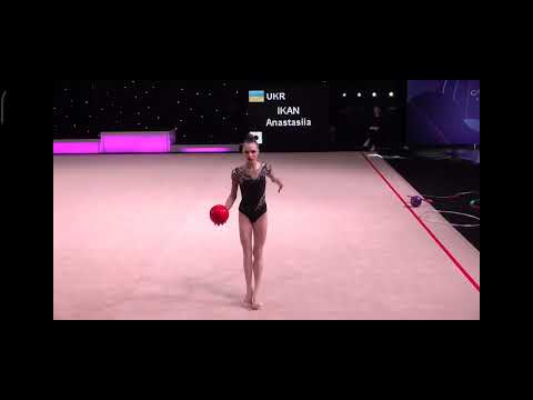 Anastasiia IKAN UKRAINE - BALL Final - Miss Valentine - TARTU GRAND PRIX 2023