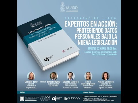 Presentación del libro “Expertos en acción: protegiendo datos personales bajo la nueva legislación”