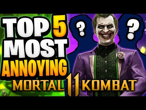 The TOP 5 Most ANNOYING Characters in MK11 (2024) | Mortal Kombat 11