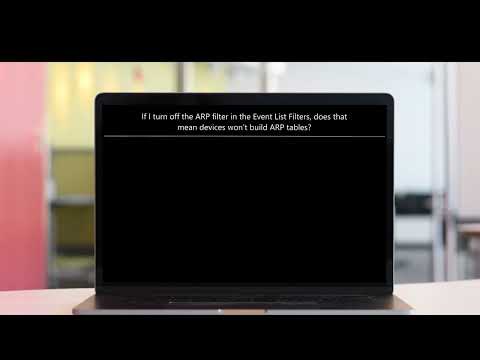 Packet Tracer FAQ: If I turn off the ARP filter, does that mean devices won't build ARP tables?