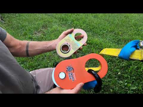 TICONN 10 Ton Winch Snatch Block Towing Pulley Blocks Review, Ticonn's MASSIVE Snatch Block