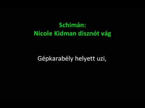 Schimán - Nicole Kidman disznót vág