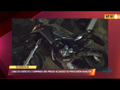 Cabo do ExeÌrcito e comparsa saÌƒo presos acusados de praticarem assaltos 20 08 2021