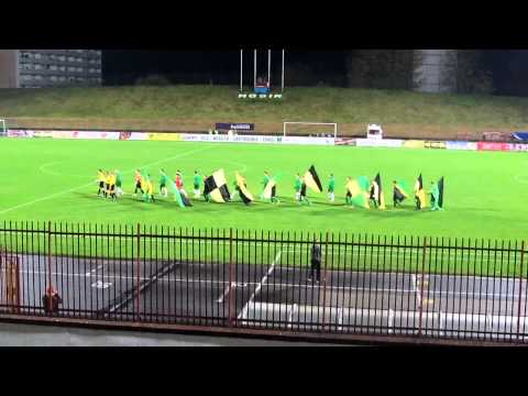 GKS 1962 Jastrzębie - Czarni-Góral Żywiec 07.11.2012 wyjscie piłkarzy
