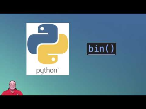 Python Built In Functions Bin For Binary