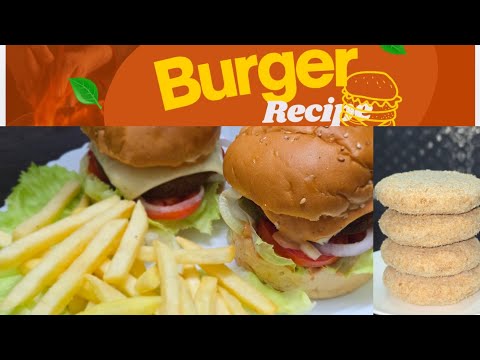 Homemade Beef Burger Patty || Beef Burger Recipe 
