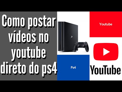 COMO POSTAR VIDEOS NO YOUTUBE DIRETO DO PS4 2021| Sem Placa de Captura - Gameplay no Playstation
