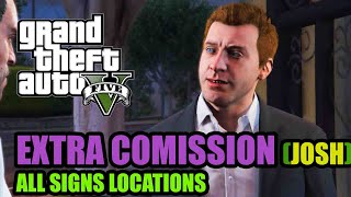 GTA 5 Extra Commission (Josh) Lenny Avery All for Sale Signs Locations | Trevor