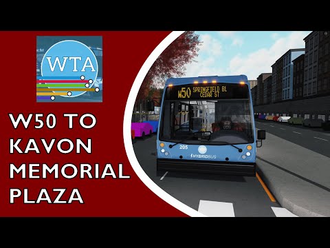 WTA LFSA HEV #205 on the W50 To Kavon Memorial Plaza 🕊️ (Springfield)