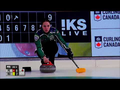 2021 Everest Canadian Curling Club Championships - Draw 8 -  PE vs NU