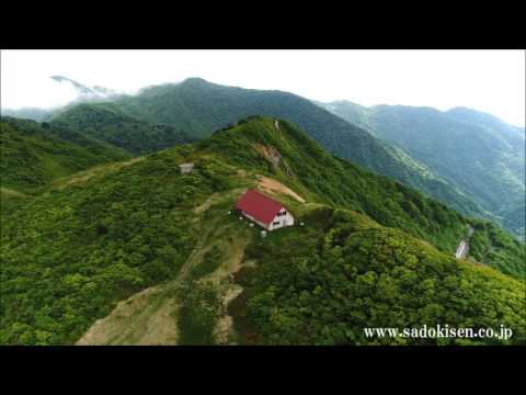 【佐渡空撮】　ドンデン池 （ドンデン高原）