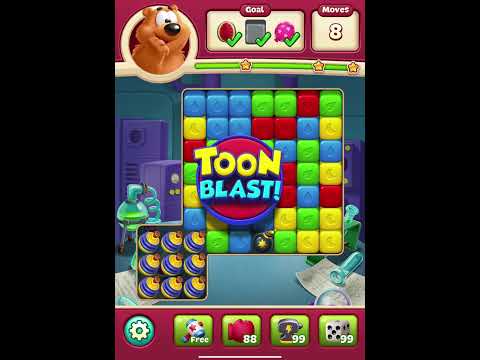 TOON BLAST Levels 2038 - 2043 [No Boosters]