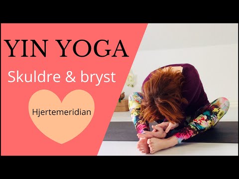 90 min Yin yoga for skuldre og bryst | Hjerte & tyndtarmsmeridian | Indre harmoni | Live klasse