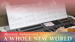 Video thumbnail for A Whole New World | Yamaha Electone ELS-02C by Scribbling Geek (Audacity3371)
