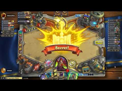 S19 Day 10@1435 Rogue vs Secret Paladin