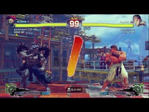 Yuu★ [Akuma] vs Ryukichikun [Ryu] SSF4 Japanese Online Ranked Matches - TRUE-HD