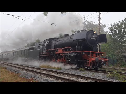 Dampflok BR 023 058-1 & 112 258-8 mit Sonderzug