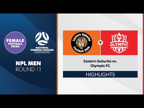 NPL Men R11 - Eastern Suburbs vs. Olympic FC Highlights