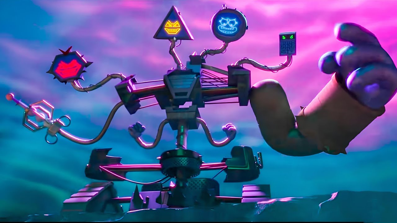 Karen Transforms To A Four Headed Robot To Kill Plankton And Destroy The World Without Him