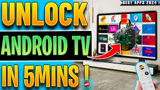 🔴UNLOCK ANDROID TV -  FULLY LOAD YOUR DEVICE in 5mins !